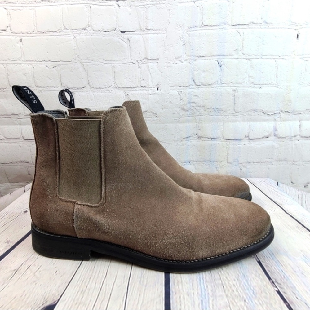 All Saints Harley Suede Boots size 43